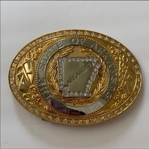 Arkansas State Stainless Belt Buckle Men’s